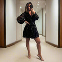 Shiny Sequin Dress for Women – Glamorous Style