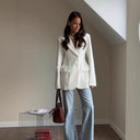 Chic Women's Blazer with Contemporary Design