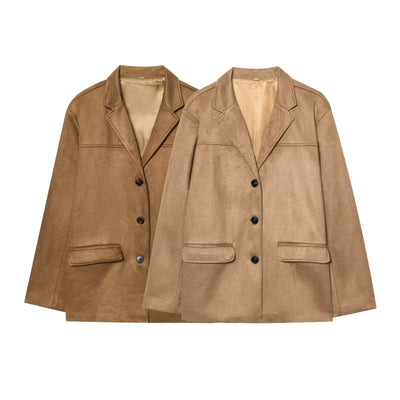 Chic Women's Blazer with Stylish Pockets