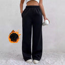 Chic High-Waist Wide-Leg Leisure Pants for Women