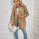 Chic Women's Blouse in Stylish Fabric