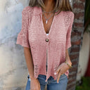 Stylish Women's Knit Blouse for Everyday Wear