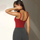 Adjustable Spaghetti Strap Women's Bodysuit