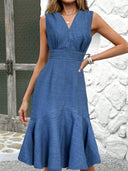 Chic A-Line Evening Dress for Women