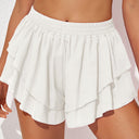 Chic Ruffled Shorts for Women