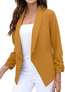 Chic Asymmetric Blazer for Women