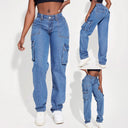 Stylish Women's Cargo Trousers in Chic Design