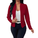 Ladies' Blazer Jacket with Lace Details