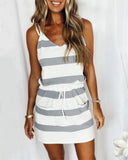 Chic Summer Dress with Pencil Waist and Handy Pockets