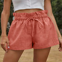 Airy Linen Women’s Shorts with Flexible Waistband