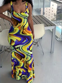 Stylish Gradient Maxi Dress for Women