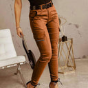 Modern Women's Cargo Pants with Ample Pockets
