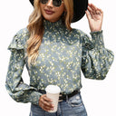 Chic Ruffle Collar Blouse for Women