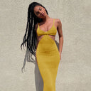 Chic Cut-Out Maxi Dress for Women