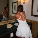 Chic Ladies Nightgown with Lace Detail