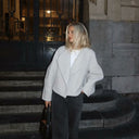 Chic Women's Oversized Blazer with Stylish Lapels