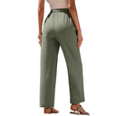 Chic Women's Beach Pants with Pocketed Design