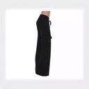 Women's Leisure Pants with Side Pockets & Elastic Waist