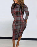 Artistic Women’s Form-Fitting Dress