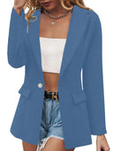 Chic Women's Structured Blazer Jacket