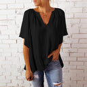 Chic Women’s Sheer Chiffon Blouse