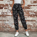 Stylish Floral Print Women's Jogging Pants