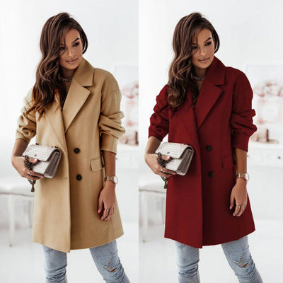 Chic Oversized Blazer with Stylish Lapels