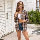 Chic Women's Checkered Blouse for Every Occasion