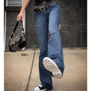 Retro Flared Jeans for Women