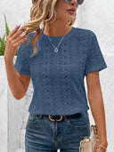 Chic Lace Women's T-Shirt with Unique Design