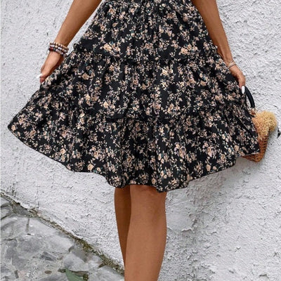 Chic Ruffle Wrap Skirt for Women