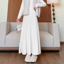 Chic High-Waisted Pleated Skirt for Women