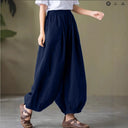 Chic Women's Harem Pants with Elastic Waist