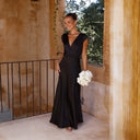 Chic V-Neck Maxi Dress for Women
