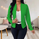 Ladies' Blazer Jacket with Lace Details