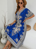 Boho Chic Summer Dress with Unique Pattern