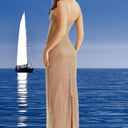 Glittering Sequin Dress with Spaghetti Straps for Women