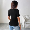 Floral Cut-Out Women's Bodysuit Design