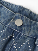 Modern Check High-Waist Women's Jeans