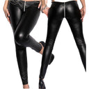 Chic Women's Ripped Detail Leggings
