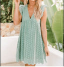 Romantic Ruffle Midi Dress for Women