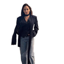 Chic Tied Women's Blazer for Stylish Looks
