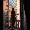 Chic Cocktail Dress with Flared Skirt Design