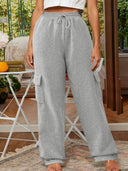 Trendy Women's Cargo Pants with Stretch Waist