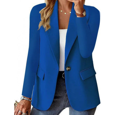 Chic Women's Blazer with Contemporary Cut