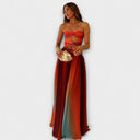 Chic Strapless Maxi Dress for Any Occasion