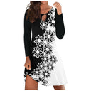 Floral V-Neck Women's Dress for Effortless Style