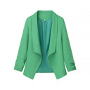 Chic Women's Blazer Jacket with Stylish Sleeve Design