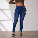 Shaping High-Waisted Skinny Jeans for Women