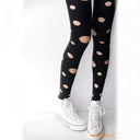 Chic Women's Leggings with Stylish Cut-Outs